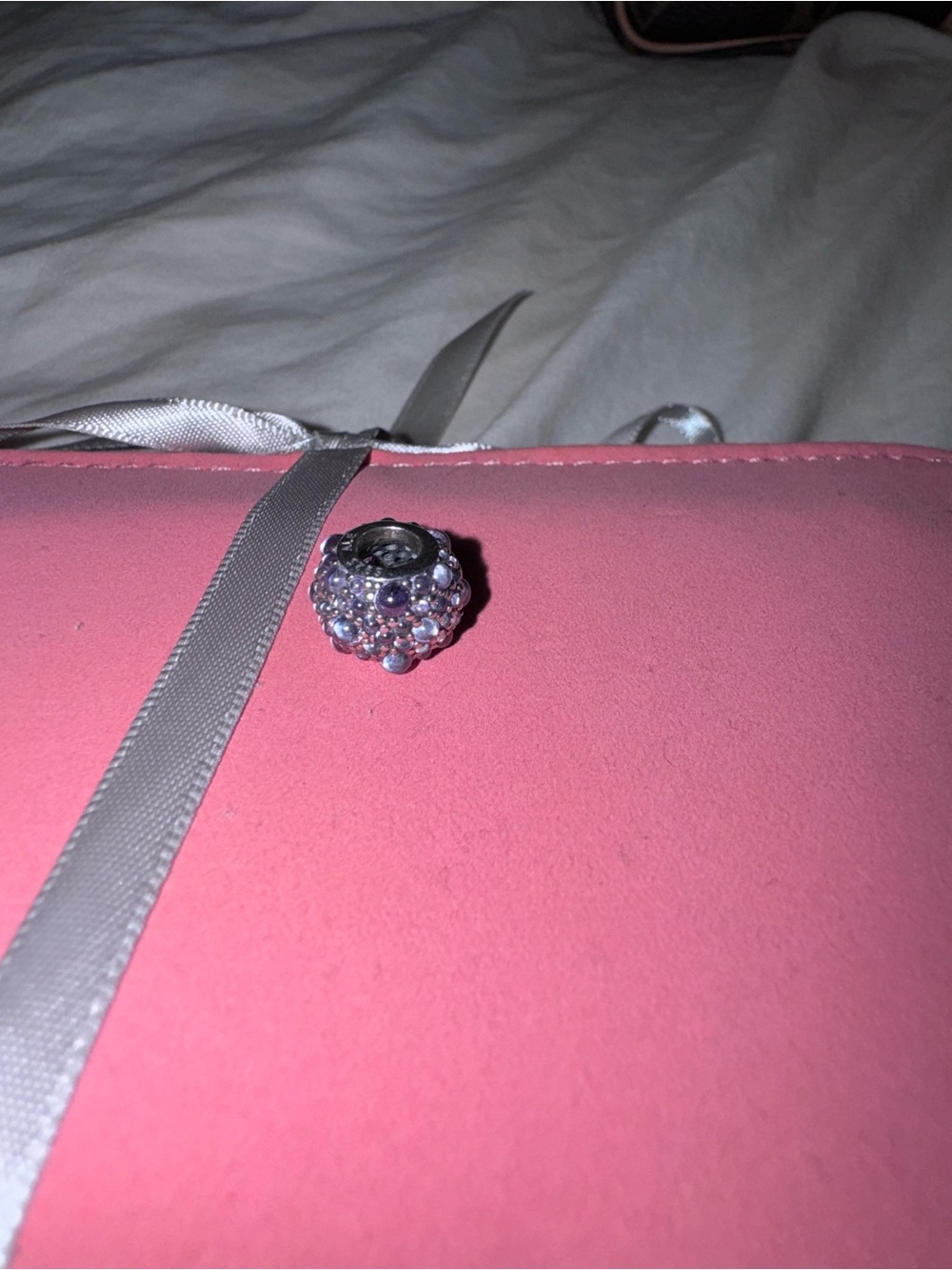 Pandora Purple Bubble Charm